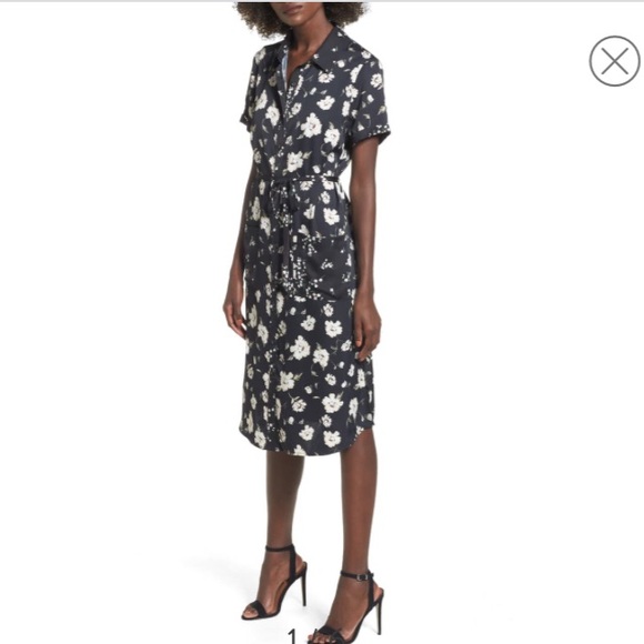 L’Academie The Shirt Dress Midi Dress